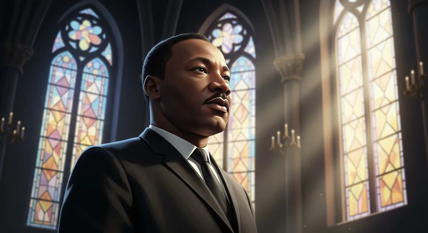 「マーティン・ルーサー・キング・ジュニア」「人を許すことを覚え、身につけなければいけません。
許す力量のない者には、愛する力もありません。
最悪の人間にもどこか取り柄があるように、最高の人間にも悪い面はあります。
これがわかれば、敵を憎む気持ち...」の画像