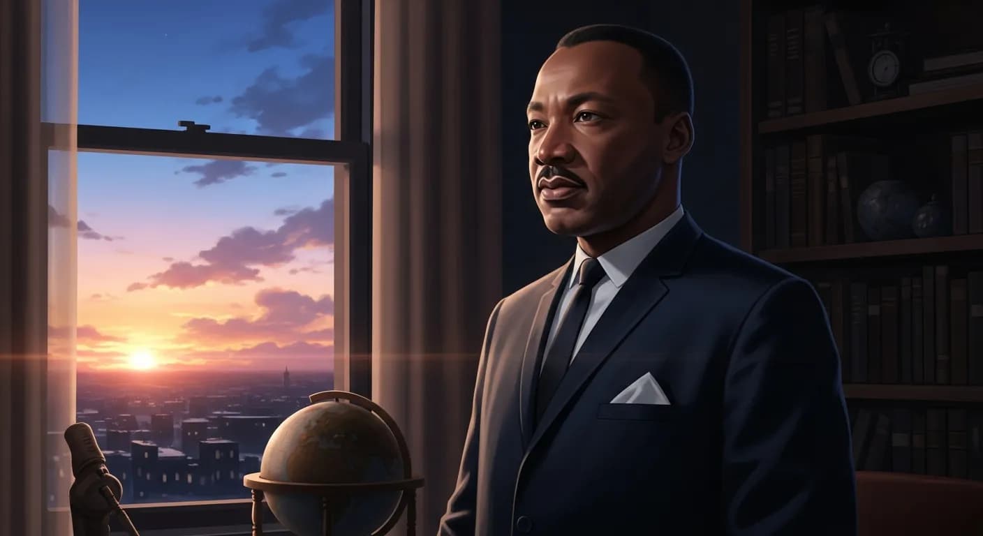 「マーティン・ルーサー・キング・ジュニア」「心の中に夢をしまっておく場所をいつも空けておきなさい。」の画像