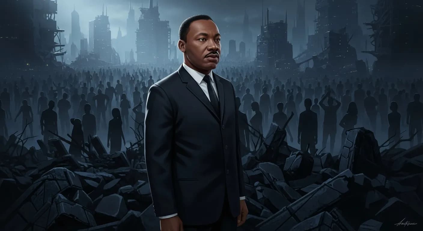 「マーティン・ルーサー・キング・ジュニア」「「目には目を」という古い法を守っていたら、世の中の人々はみんな目が見えなくなってしまう。」の画像