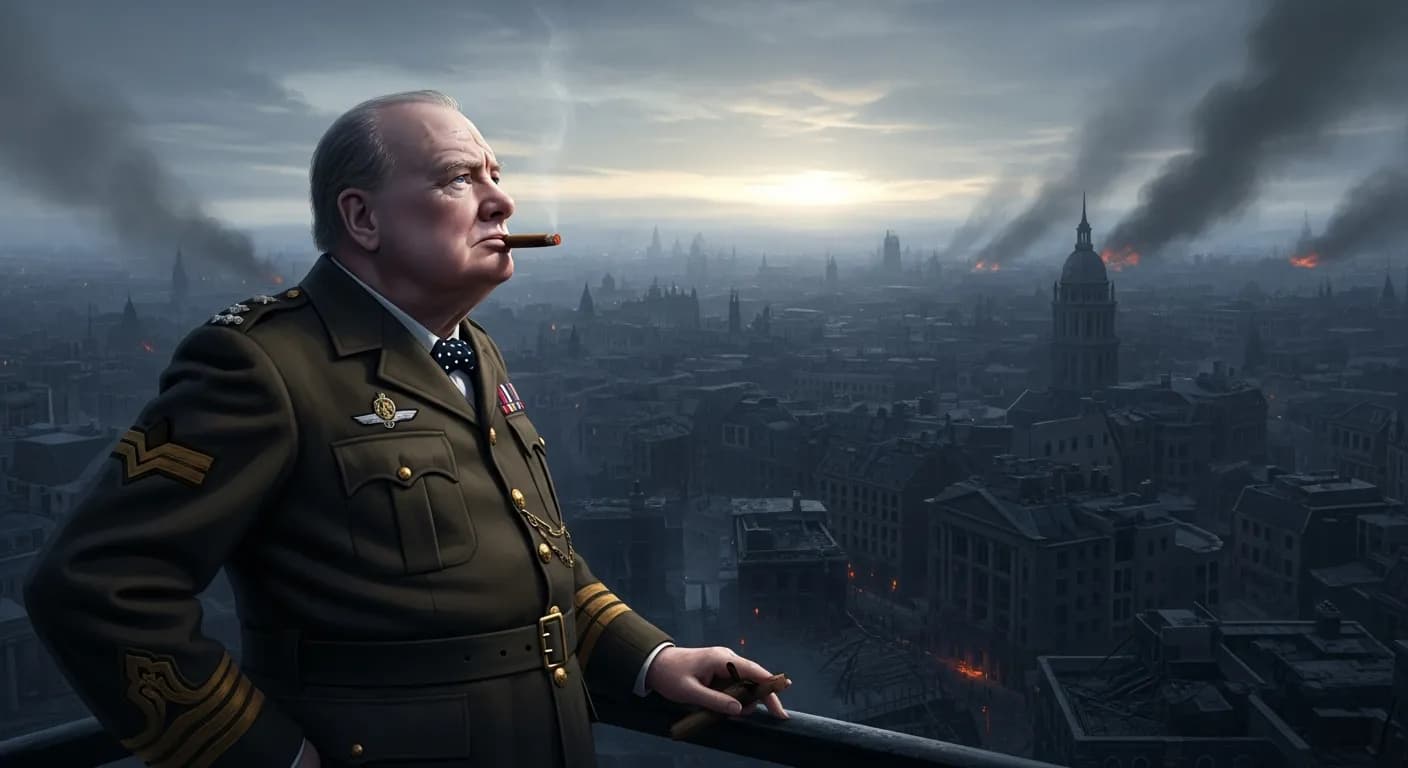 「ウィンストン・チャーチル」「好転する前には、悪化するという段階もあり得る。」の画像