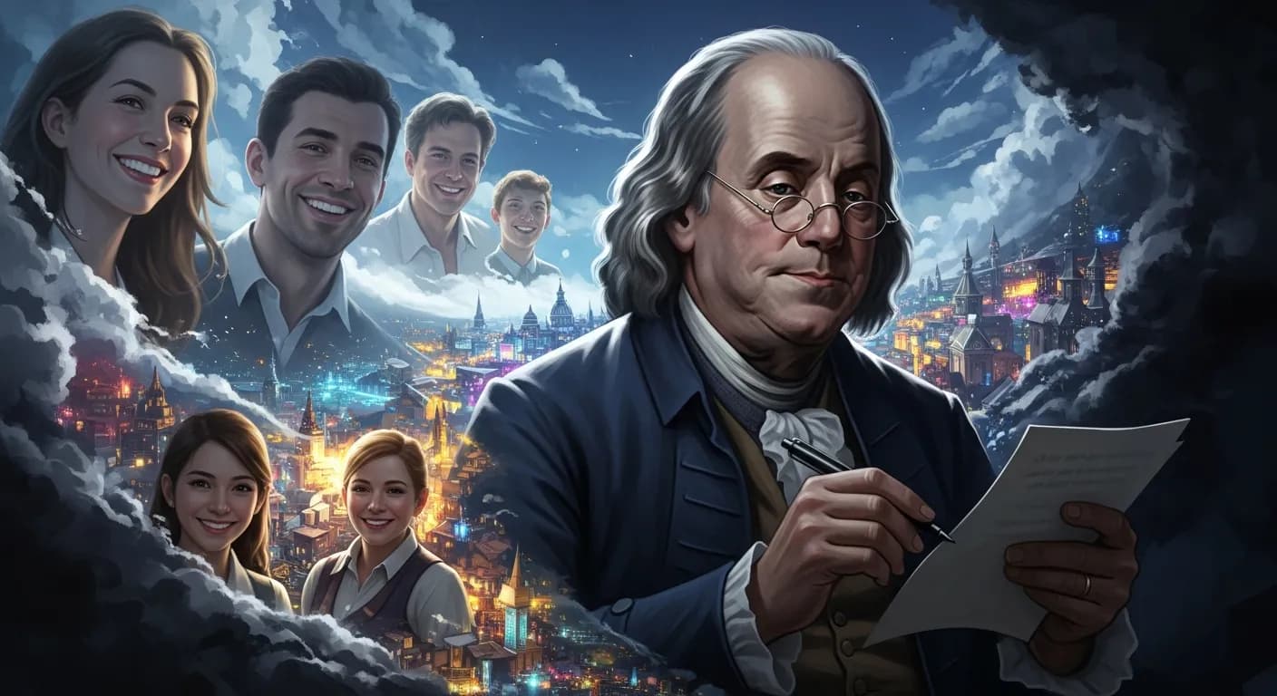 「ベンジャミン・フランクリン」「お金を役に立てるということこそ、お金があることの最大の価値である。」の画像