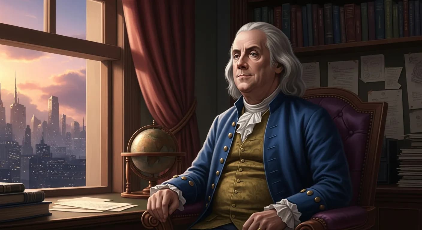 「ベンジャミン・フランクリン」「成功が多くの人をだめにした。」の画像