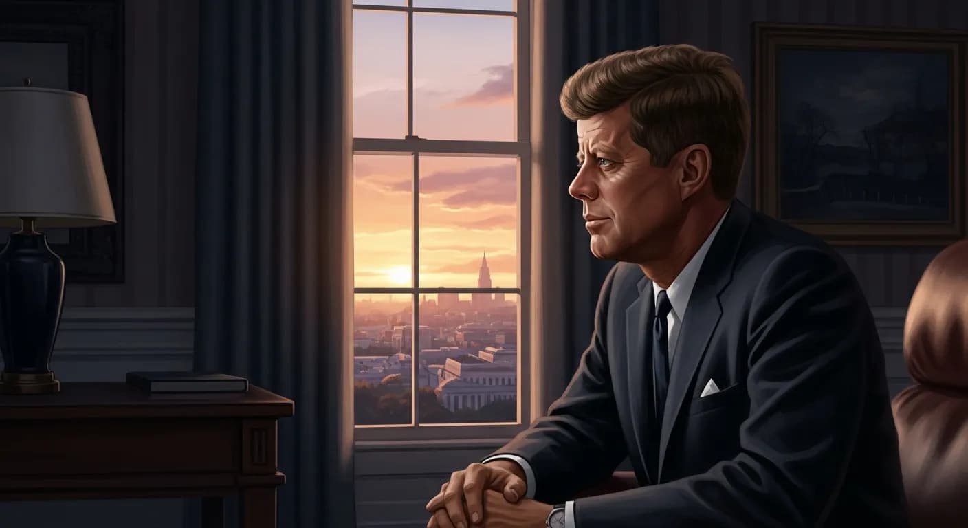 「ジョン・F・ケネディ」「我々は真に勇気ある人間であったか?
すなわち「敵に対抗する」勇気のほかに、必要な場合には「自己の仲間に対しても抵抗する」だけの勇気を持っていたか。
「私利私欲に抵抗する」勇気だけでなく、「多数の圧迫に...」の画像