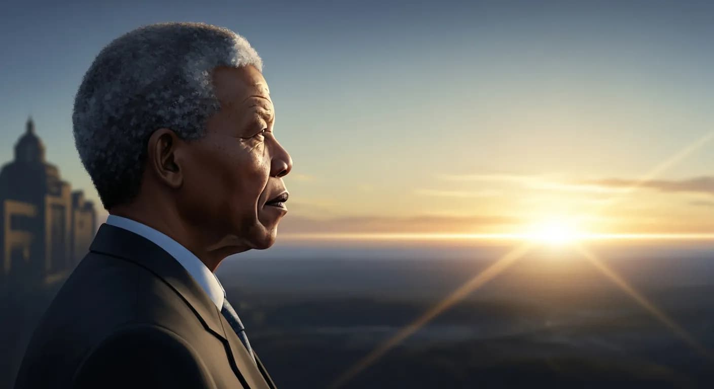 「ネルソン・マンデラ」「何事も成功するまでは不可能に思えるものである。」の画像