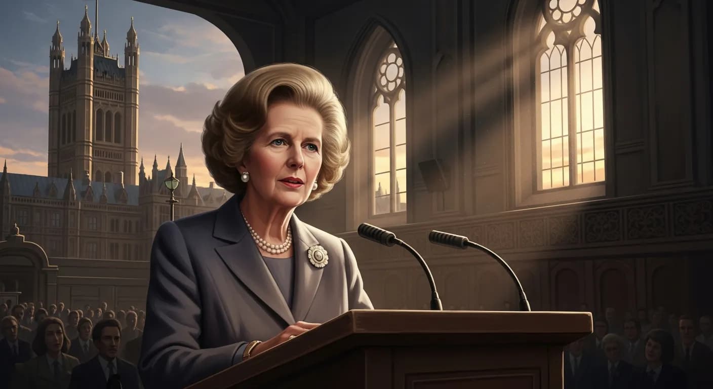 「マーガレット・サッチャー」「多数に追随するな。
自分自身で決断せよ。
そして人々をも納得させ、リードしていけ。」の画像