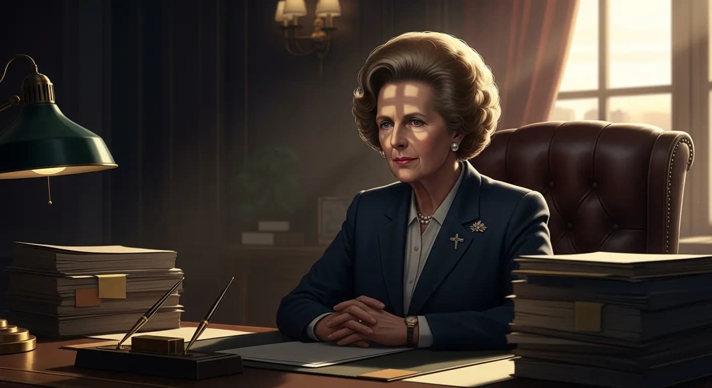 「マーガレット・サッチャー」「幸運だったわけではありません。
私はそれだけの努力をしてきました。」の画像