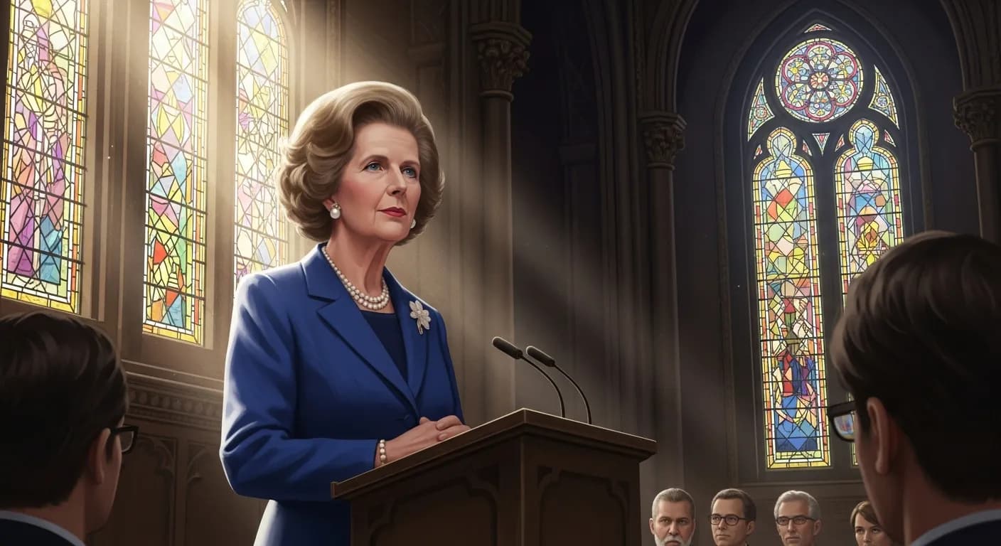 「マーガレット・サッチャー」「影響力があるかないかは、レディーの資格があるかないかに似ている。
自分で自分はレディーよと言わなければ分かってもらえないようでは、レディーの資格はない。」の画像