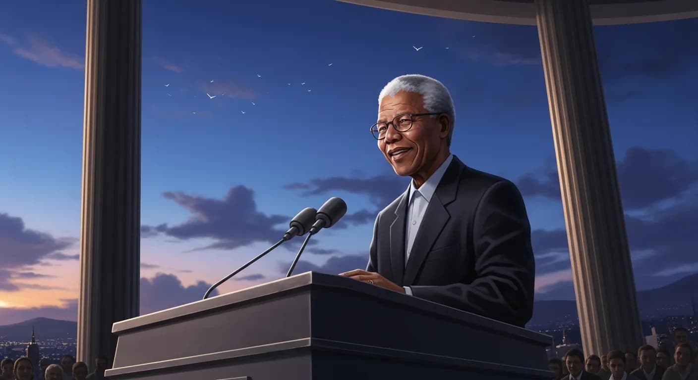 「ネルソン・マンデラ」「外見は大切。
笑顔を忘れぬよう。」の画像