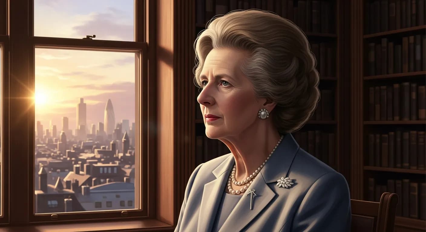 「マーガレット・サッチャー」「人の一生は、最終的にその人の品格に左右され、品格は自分をどう形成するかにかかっている。 」の画像