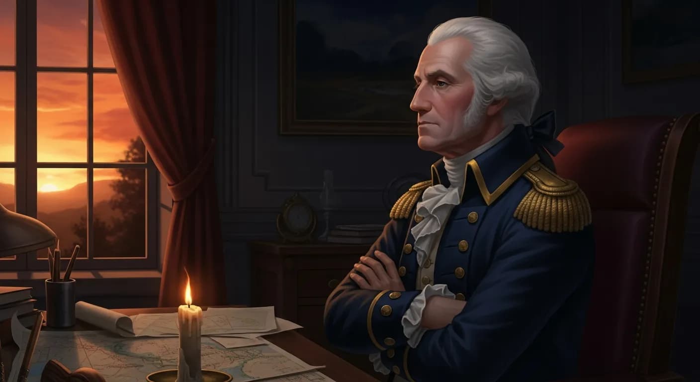 「ジョージ・ワシントン」「政治とは理性ではない。
雄弁でもない。
政治とは力である。
炎のような、つまり、危険な使用人であり、恐ろしい主人である。」の画像