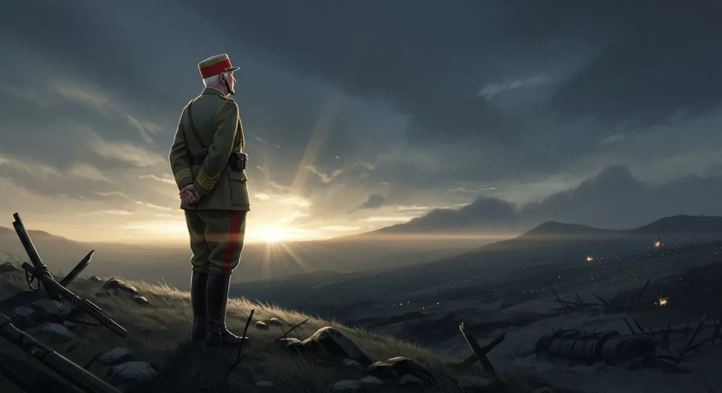 「シャルル・ド・ゴール」「偉人なくして偉業はない。
そして偉大になろうと決意した人物だけが偉人となるのだ。」の画像