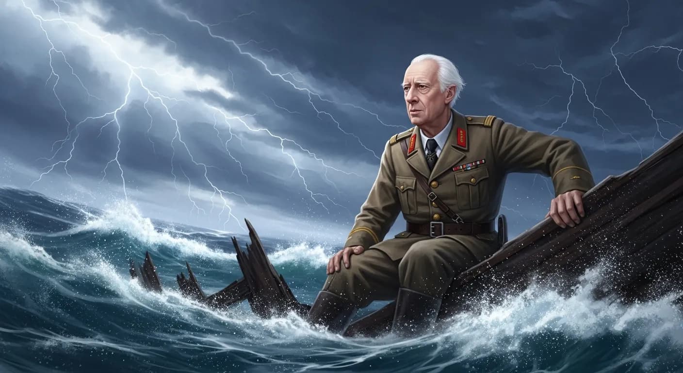 「シャルル・ド・ゴール」「老年というのは難破船のようなものだ。」の画像