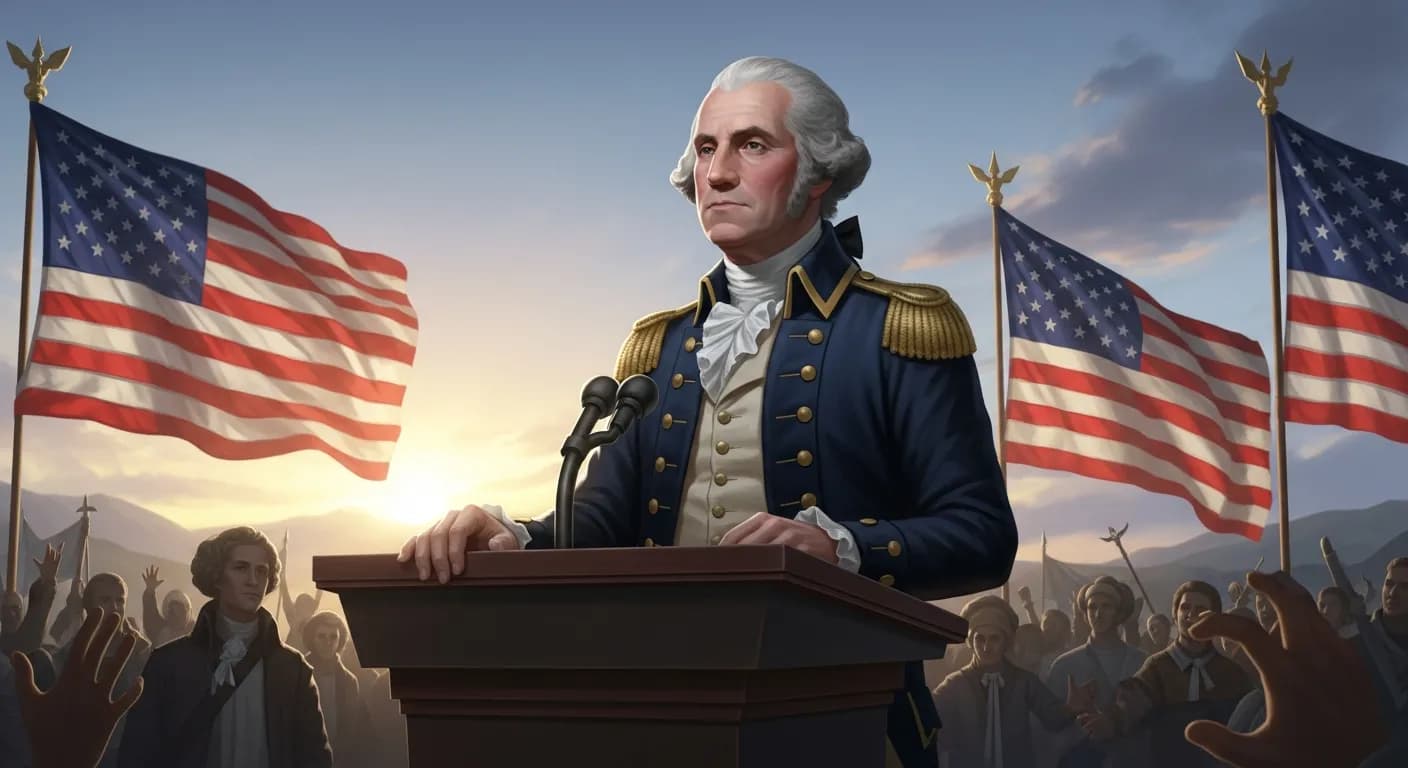 「ジョージ・ワシントン」「正直は常に最善の策である。」の画像