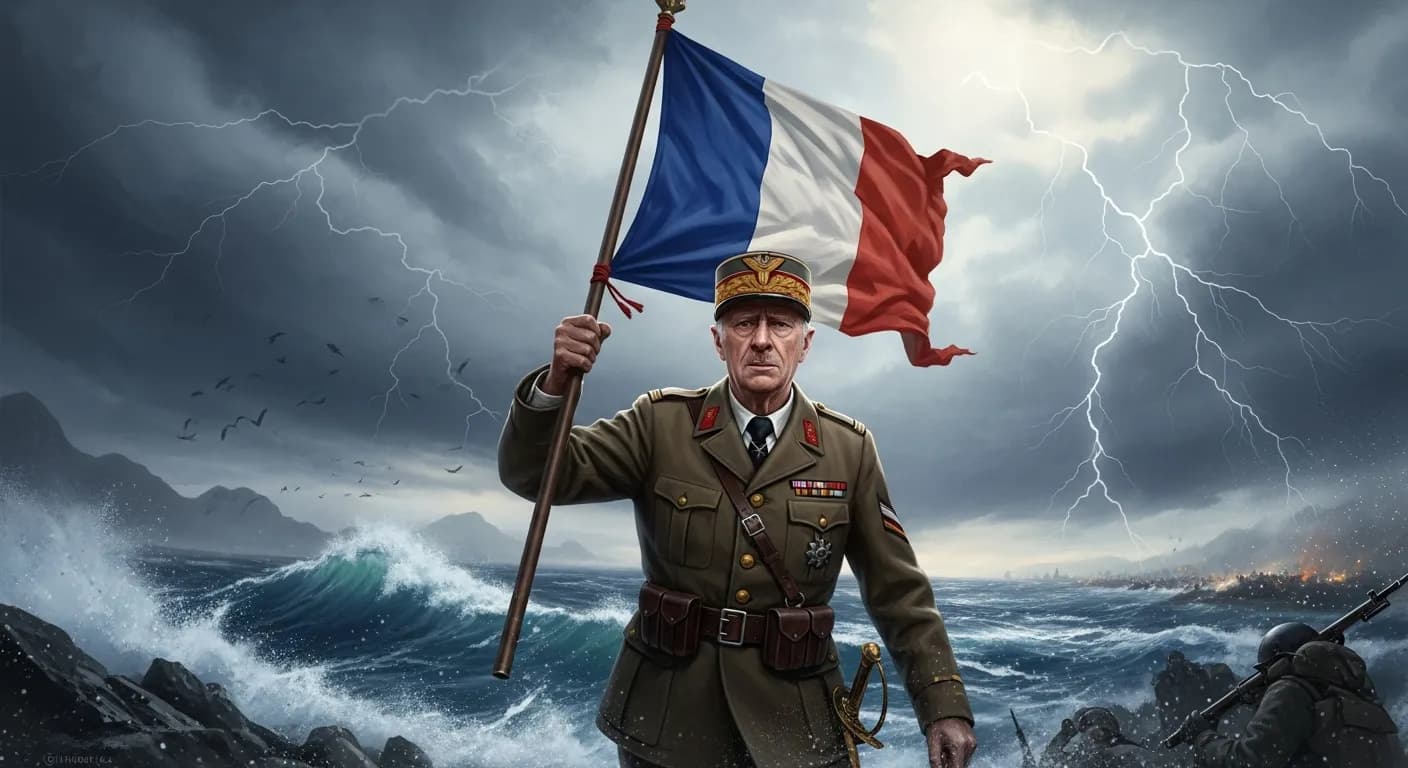 「シャルル・ド・ゴール」「真の政治家はリスクを背負うことを恐れない。」の画像