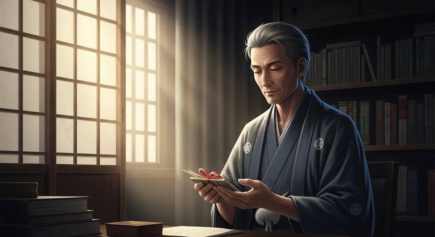 「上杉治憲」「物を贈るには、薄くして誠あるを要す。
物厚くして誠なきは、人に接する道にあらず。」の画像