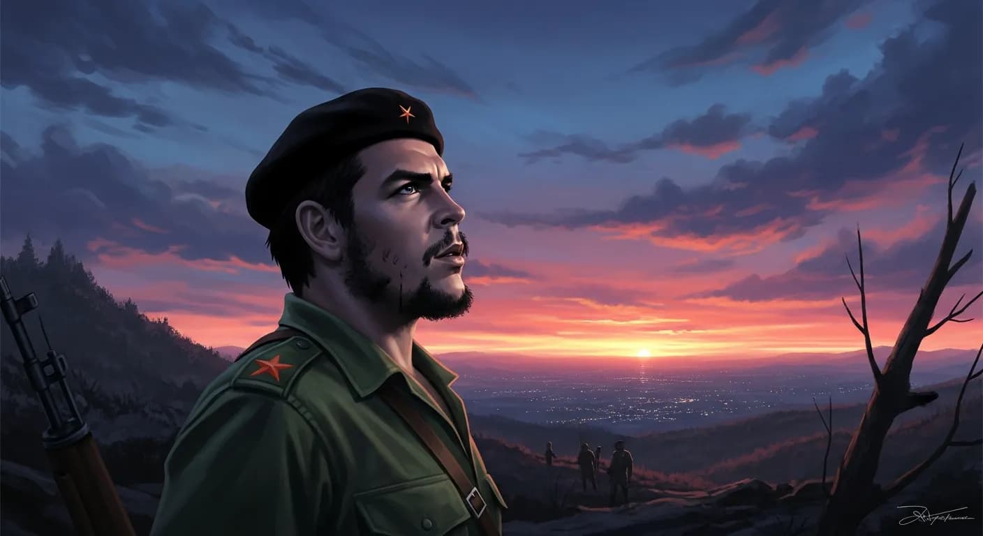 「チェ・ゲバラ」「わたしのことを冒険家というのなら、たしかにそうだ。
しかし、わたしは違うタイプの冒険家だ。
自分の真理を証明するためなら、命も賭ける冒険家だ。」の画像