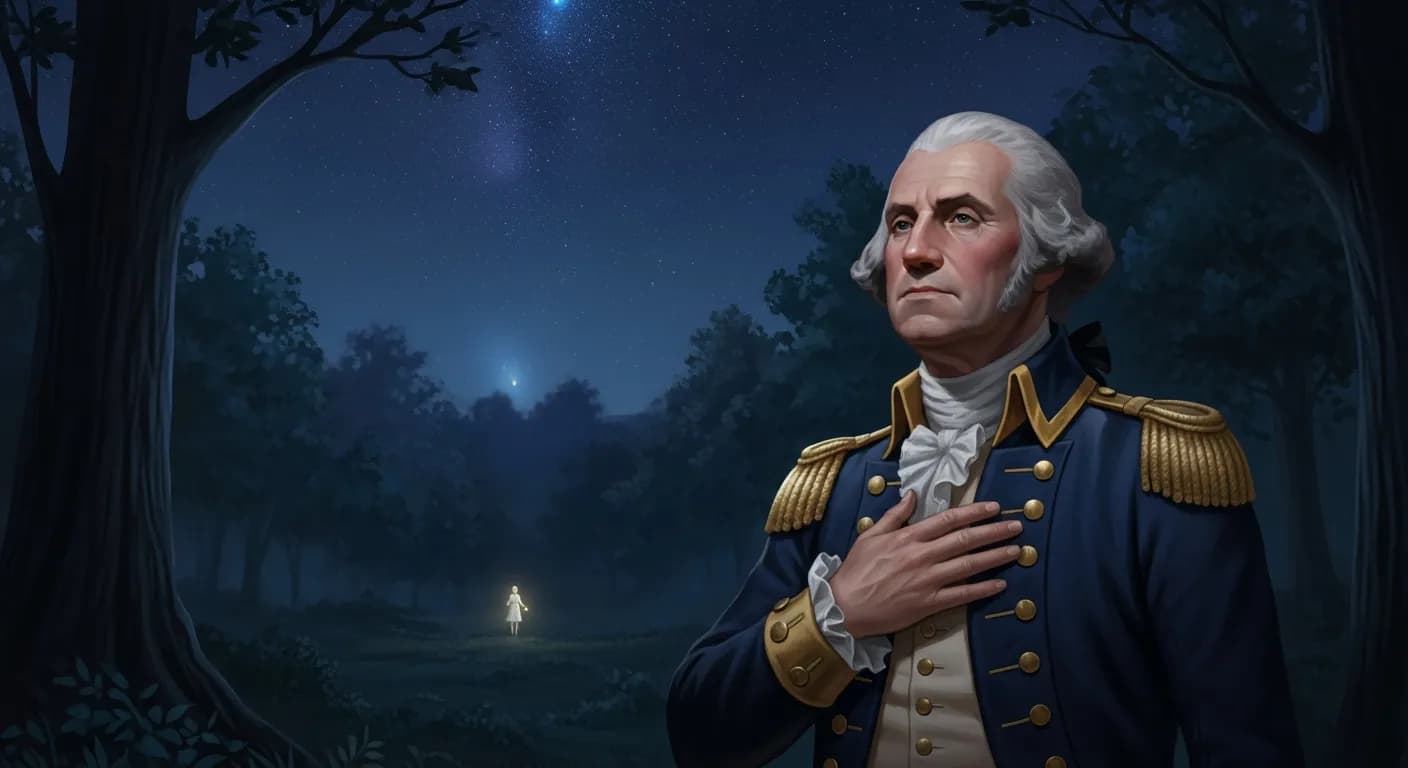 「ジョージ・ワシントン」「良心という神聖な火花を、胸の中で消さないように努めなさい。」の画像