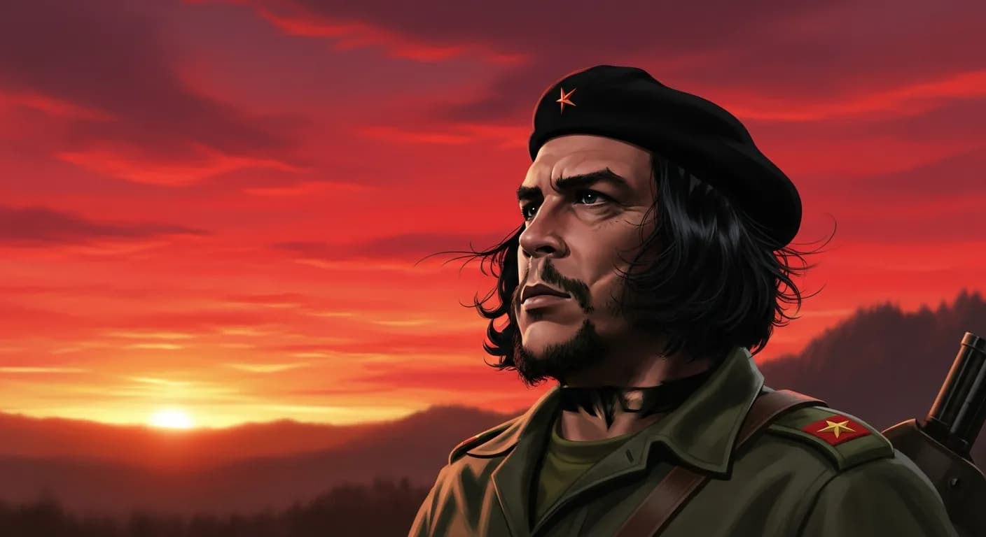 「チェ・ゲバラ」「友達がいないのは悲しいことだ。
しかし敵がいないのはさらに悲しいことだ。」の画像