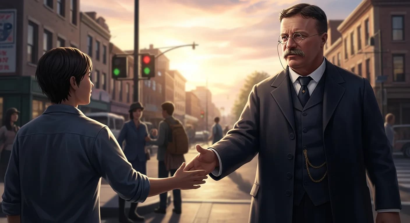 「セオドア・ルーズベルト」「あなたがどれだけ親身になってくれるかを知るまでは、あなたにどれだけ知識があろうと誰も気にかけないものだ。」の画像