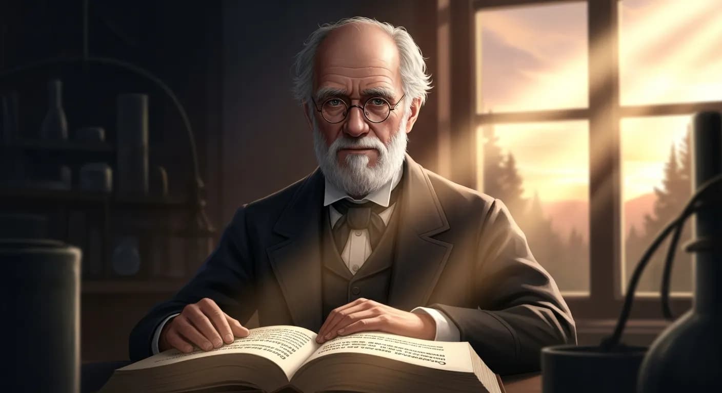 「チャールズ・ダーウィン」「私は、できるだけ一生懸命に、できるだけよくやったのだ。
誰もこれ以上にはできない。」の画像