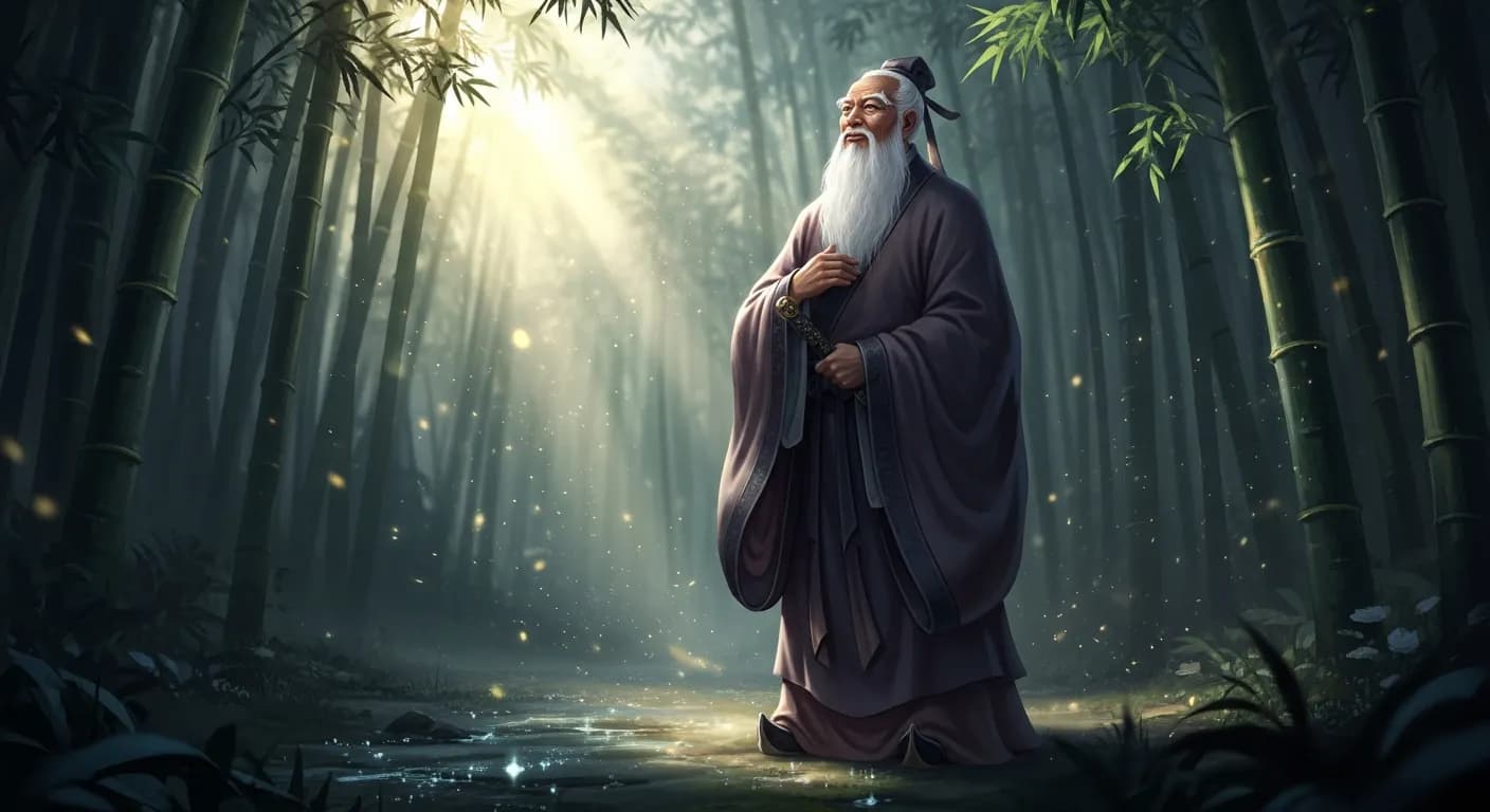 「孔子」「良心に照らして少しもやましいところがなければ、何を悩むことがあろうか。
何を恐れることがあろうか。」の画像