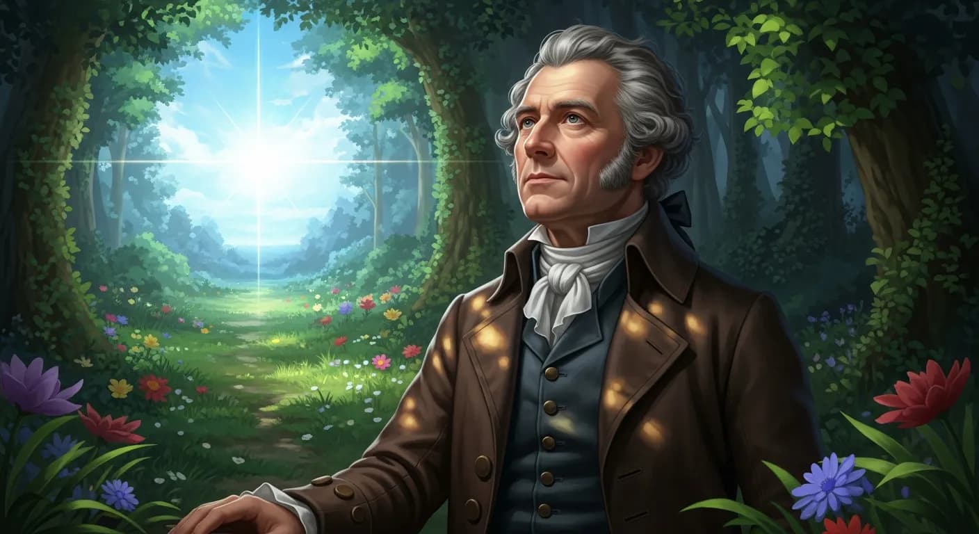 「ジャン=ジャック・ルソー」「エミール、幸福にならなければならない。
これはあらゆる感覚を持つ存在の目的なのだ。
これは自然が私達に感じさせる基本的な欲求であり、決して私達になくならない唯一つの欲求でもある。」の画像