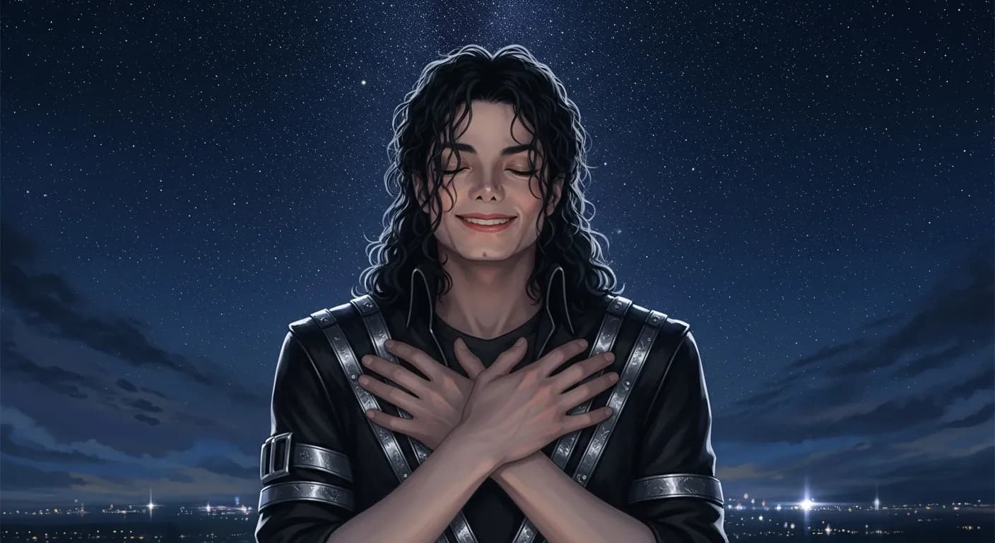 「マイケル・ジャクソン」「僕は生きてることが幸せさ。
僕が僕らしくいられることが幸せなんだ。」の画像