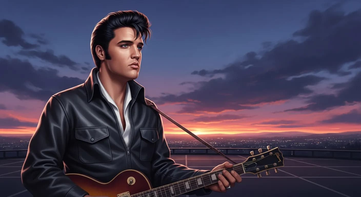 「エルヴィス・プレスリー」「思い出す価値のあることをしろ。」の画像