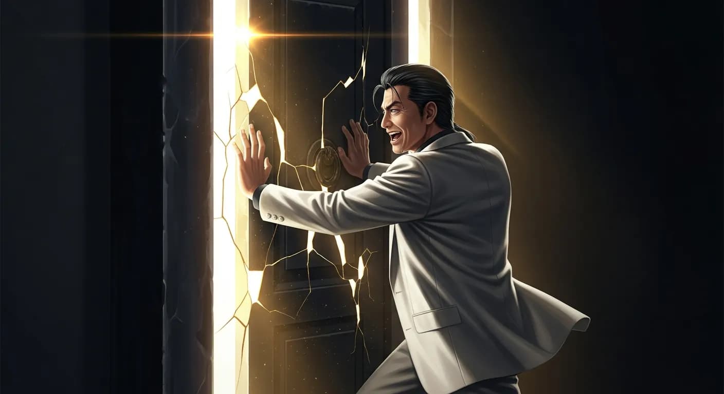 「矢沢永吉」「ドアの向こうに夢があるなら、ドアがあくまで叩き続けるんだ。」の画像