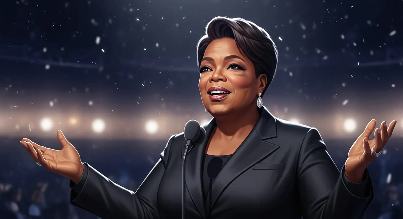 「オプラ・ウィンフリー」「この瞬間にベストを尽くせば、次の機会には最高の場所に行けるわ。」の画像