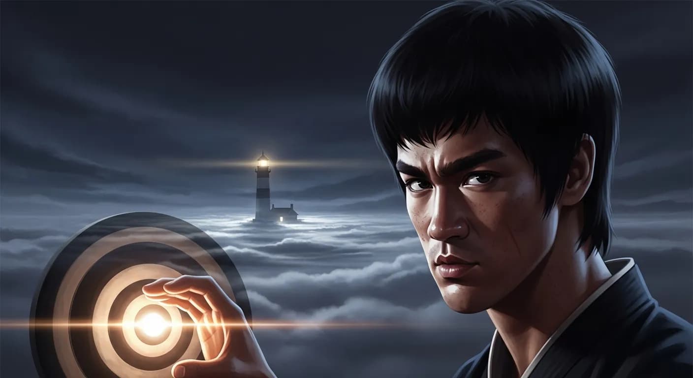 「ブルース・リー」「何かを得るには、心の中でそれを思うことから始まる。」の画像