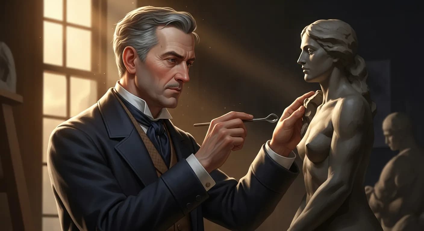 「オーギュスト・ロダン」「深く、恐ろしく真実を語る者であれ。
自分の感ずるところを表現するに決してためらうな。」の画像