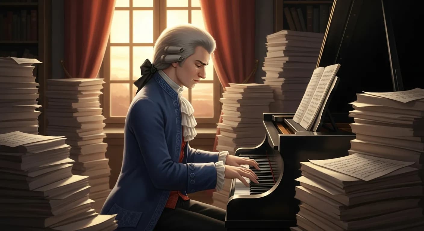 「ヴォルフガング・アマデウス・モーツァルト」「高尚な知性や想像力、あるいはその両方があっても天才の形成に至りはしない。
愛、愛、愛。
それこそが天才の神髄である。」の画像