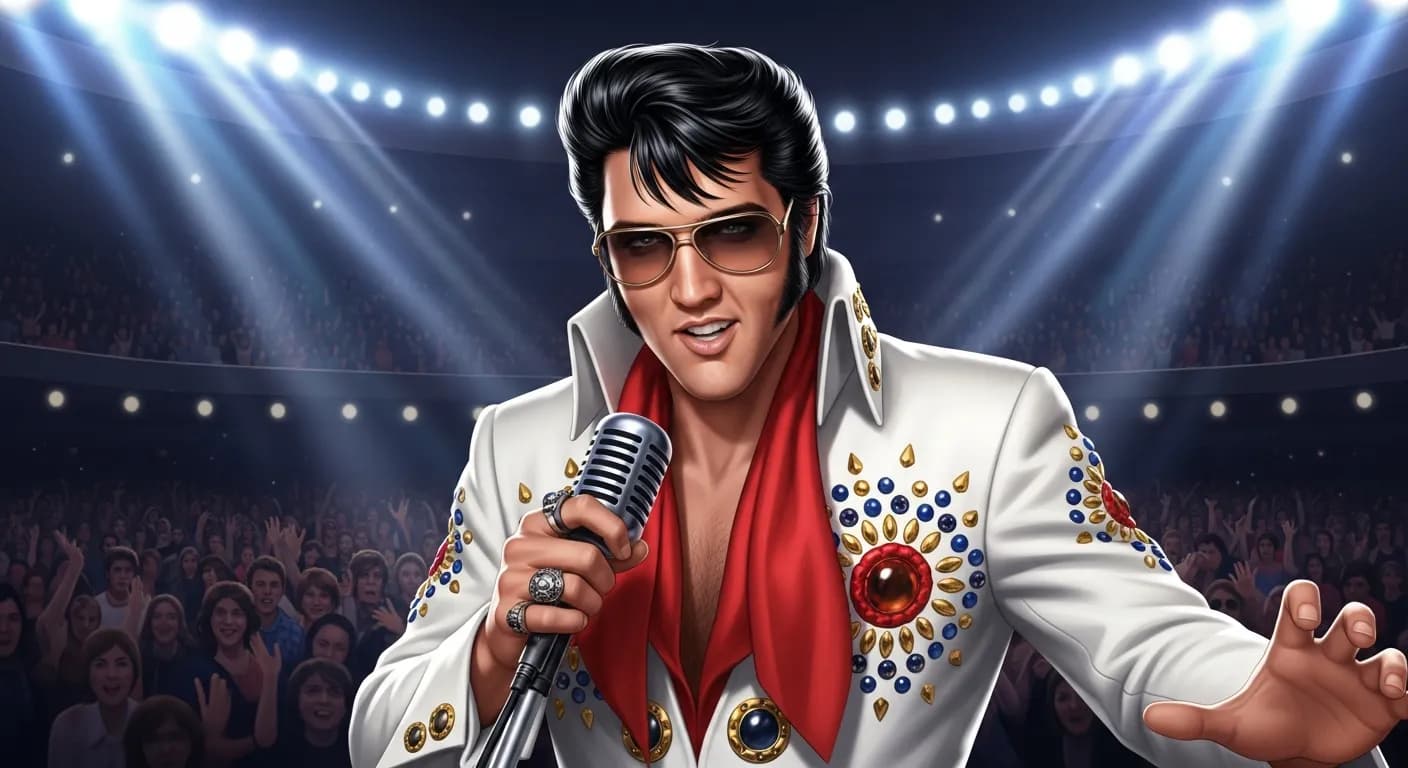 「エルヴィス・プレスリー」「オレは重要な人間になりたいなんて考えたこともない。」の画像