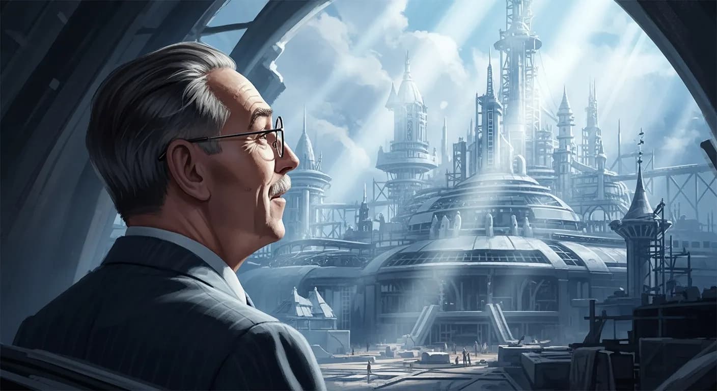 「ウォルト・ディズニー」「ディズニーランドが完成することはない。
世の中に想像力がある限り進化し続けるだろう。」の画像