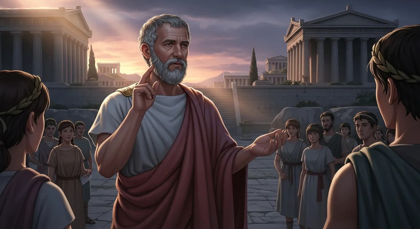 「プラトン」「偉大な人物たらんとする者は、自分自身や自分に属するものをではなく、正しいことをこそ愛すべきなのだ。」の画像