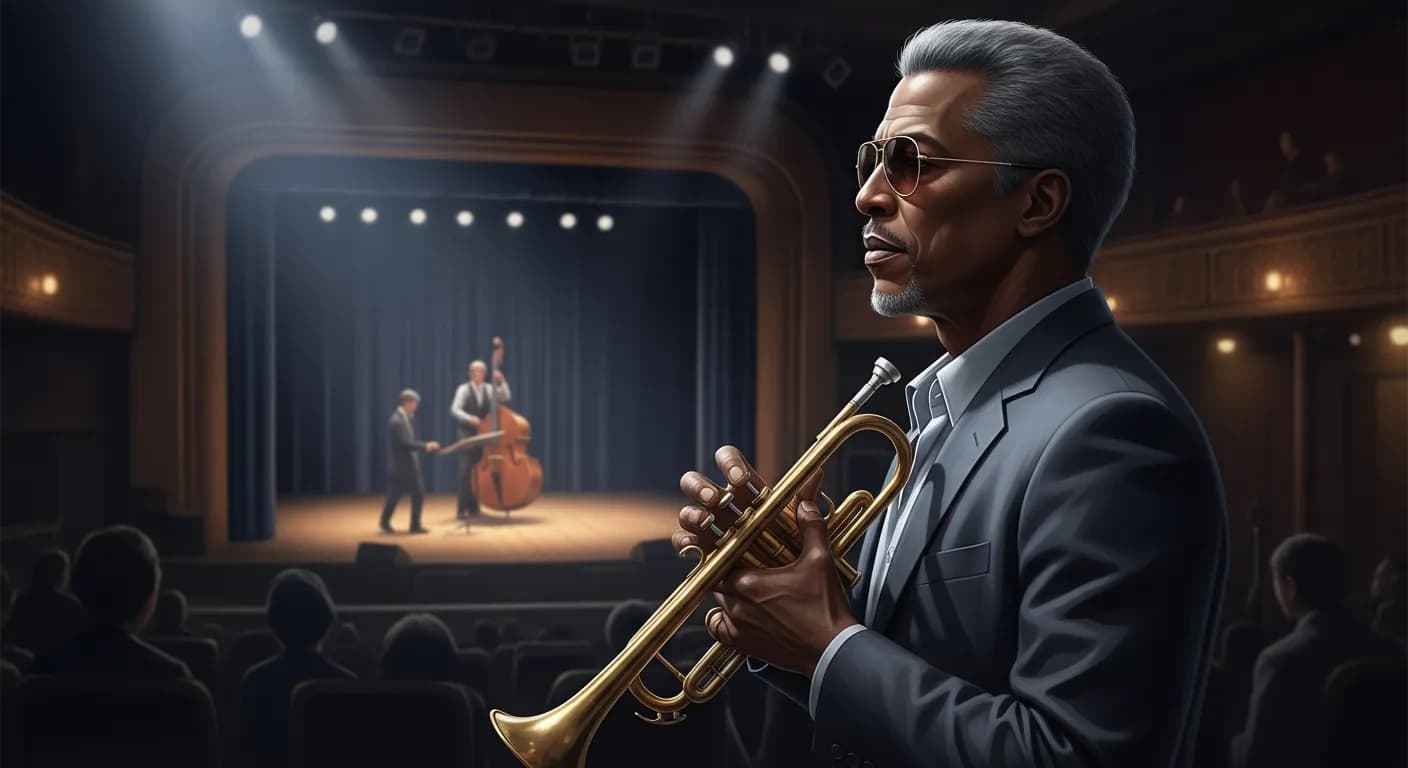 「マイルス・デイヴィス」「女や男、肌の色、富などを理由に自分の芸術を犠牲にするのなら、君は信頼されない。」の画像