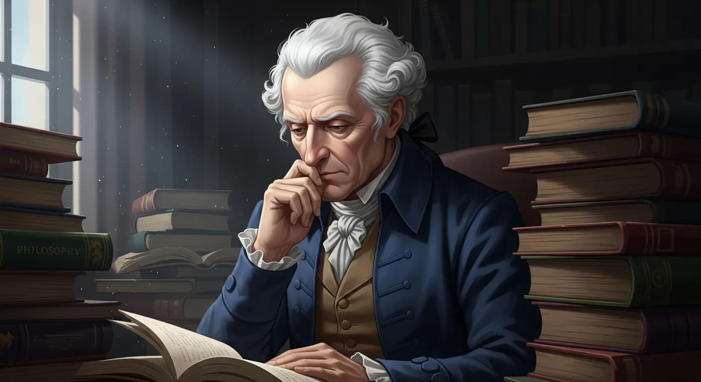 「イマヌエル・カント」「宗教とは、我々の義務のすべてを神の命令とみなすことである。」の画像