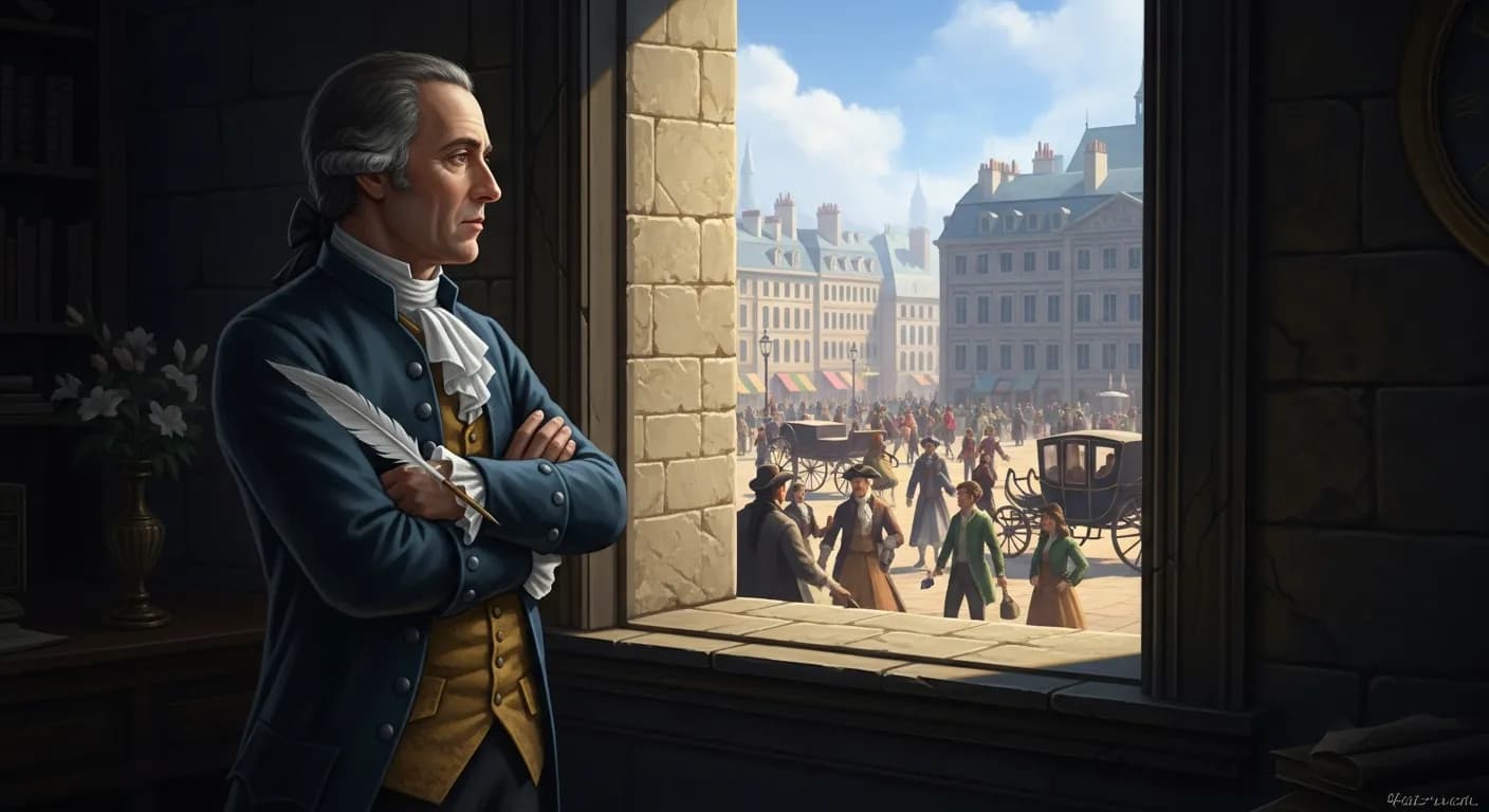 「シャルル・ド・モンテスキュー」「ただ幸福になりたいと望むだけなら簡単だ。
しかし他人よりも幸せになりたいというのならば、それは困難だ。
我々は、他人はみんな実際以上に幸福だと思っているからだ。」の画像