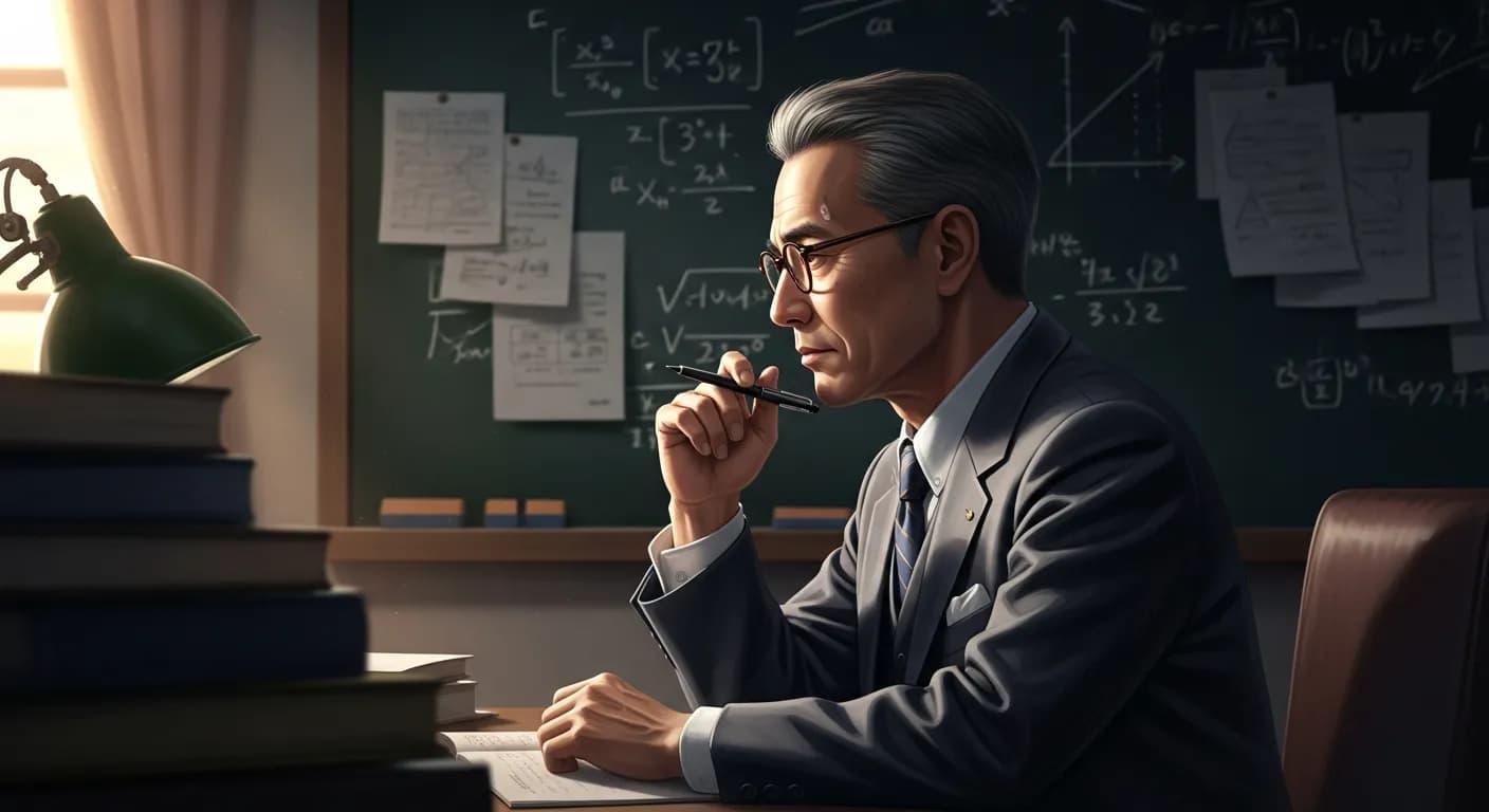 「湯川秀樹」「アイデアの秘訣は執念である。」の画像