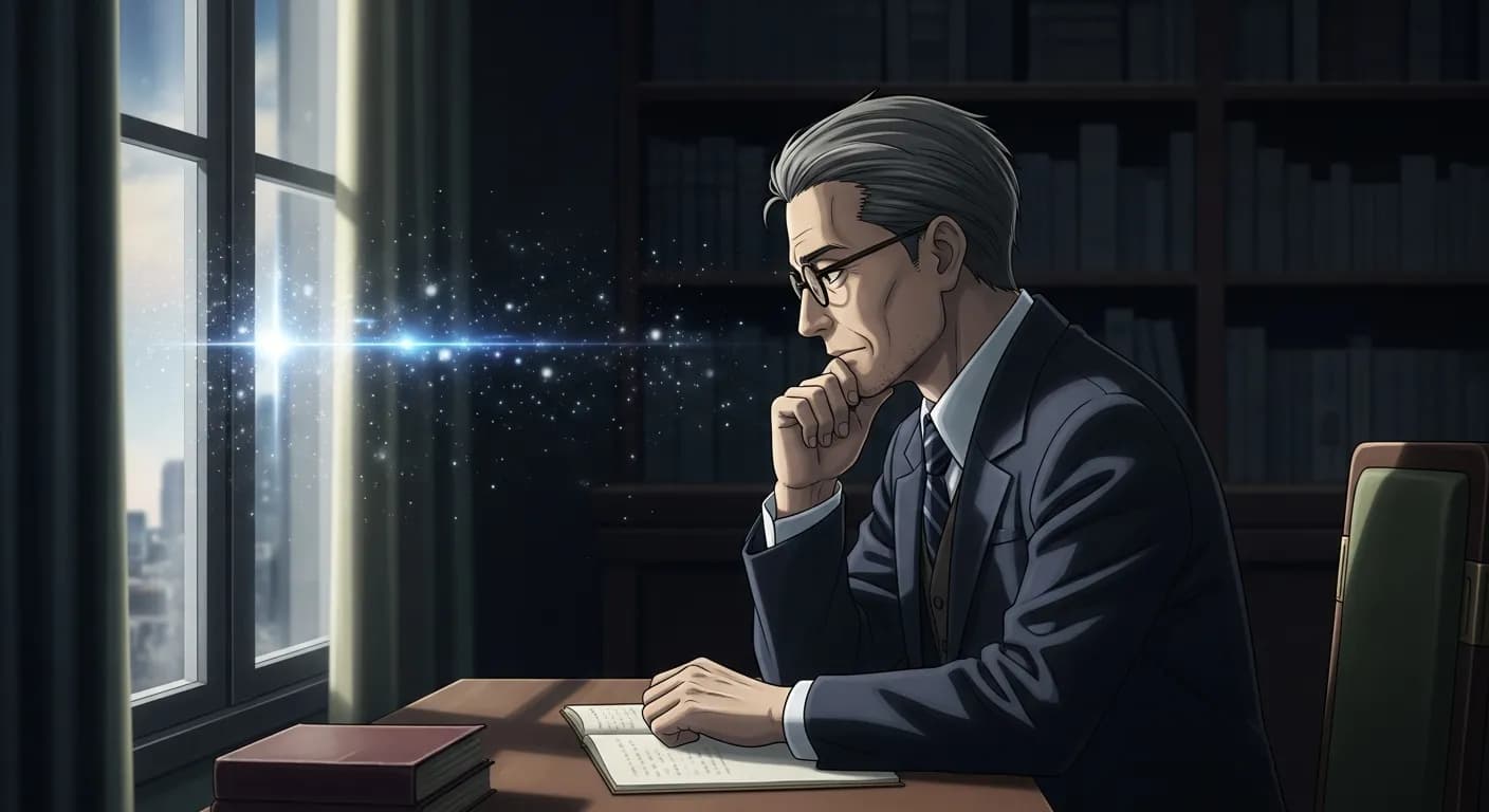 「湯川秀樹」「未来を過去のごとくに考えよ。」の画像