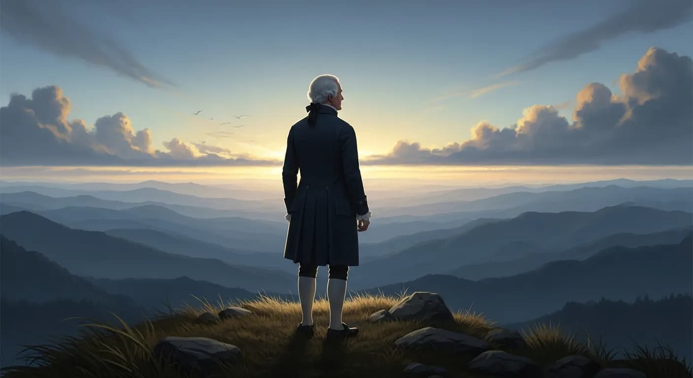 「イマヌエル・カント」「我は孤独である。
我は自由である。
我は我みずからの王である。」の画像