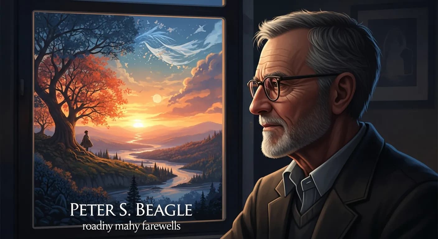 「ピーター・S・ビーグル」「人はいつだって、いろいろなものにさよならを言わなければならない。」の画像