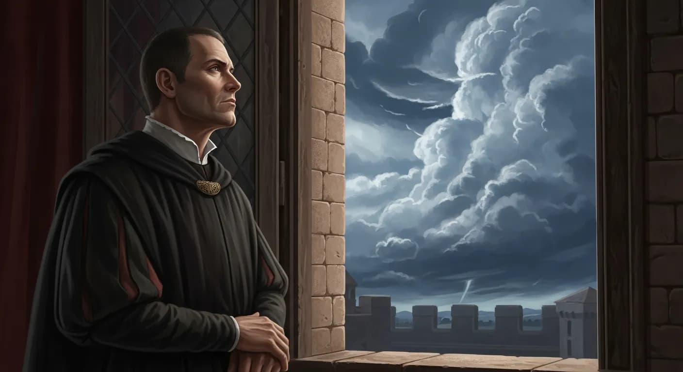 「ニッコロ・マキャヴェッリ」「変革というものは、ひとつ起こると、必ずや次の変革を呼ぶようにできているものである。」の画像