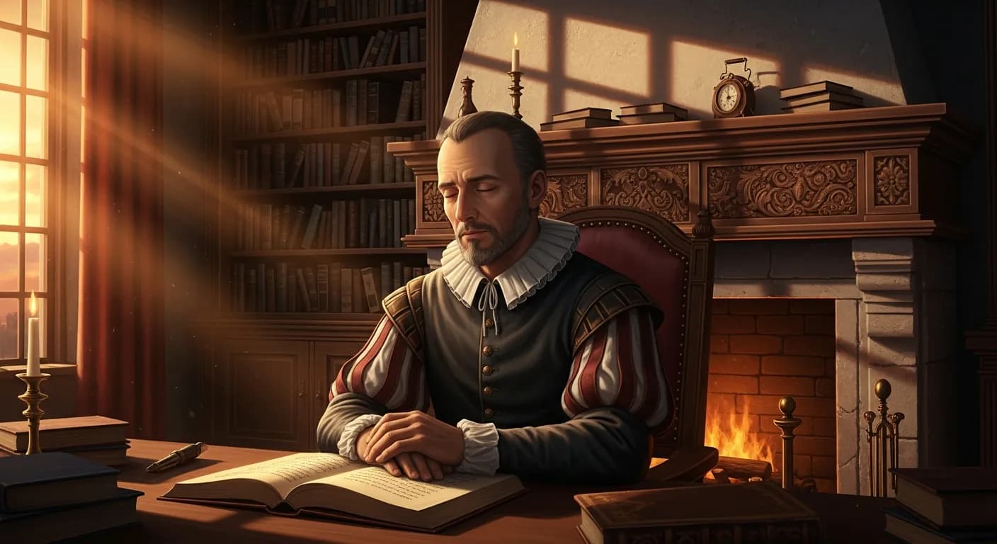 「ミシェル・ド・モンテーニュ」「真の友愛においては、私は友を自分の方に引き寄せるよりも、むしろ自分を友に与える。」の画像