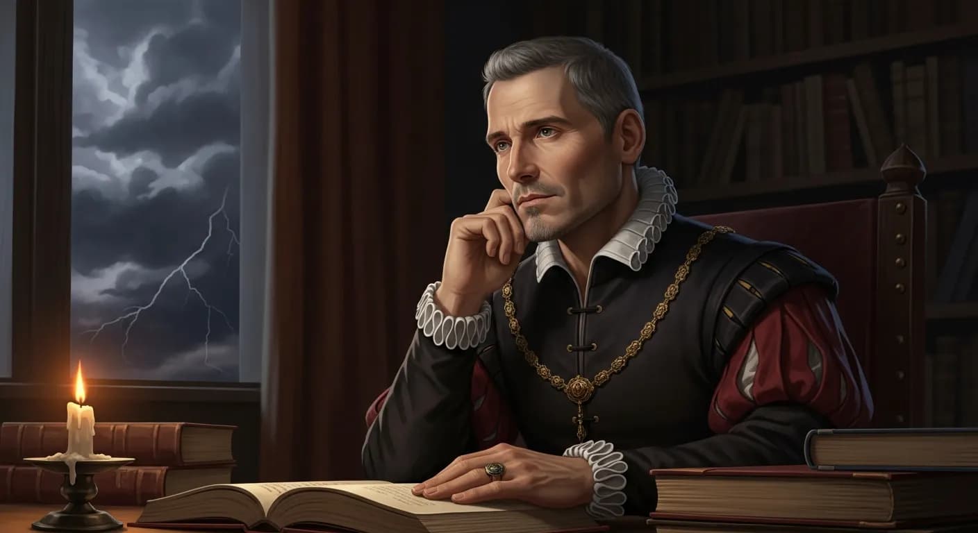 「ニッコロ・マキャヴェッリ」「政治は道徳とは無縁である。」の画像