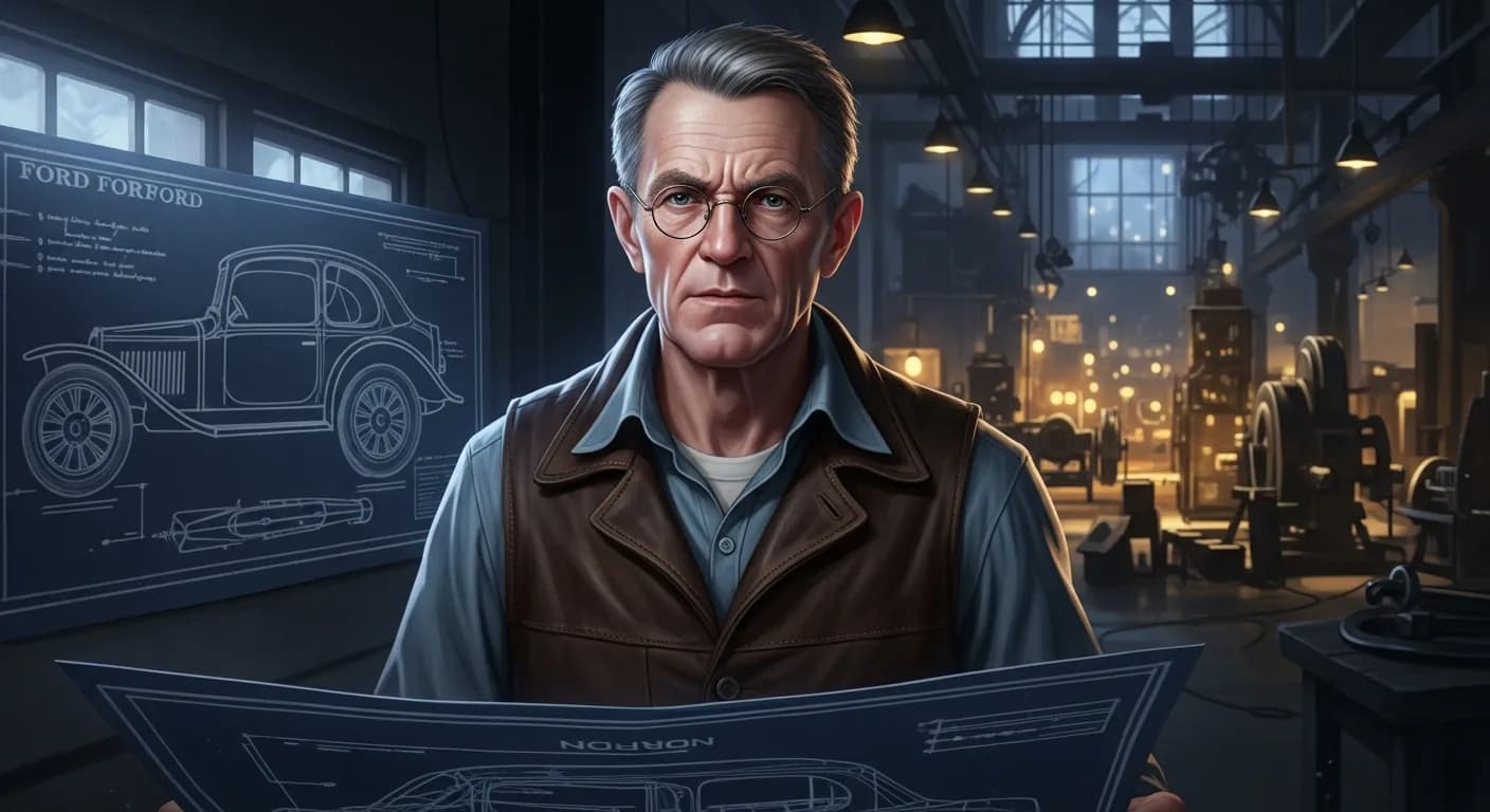 「ヘンリー・フォード」「事実がたとえわかっていなくとも、とにかく前進することだ。
前進し、行動している間に、事実はわかってくるものだ。」の画像