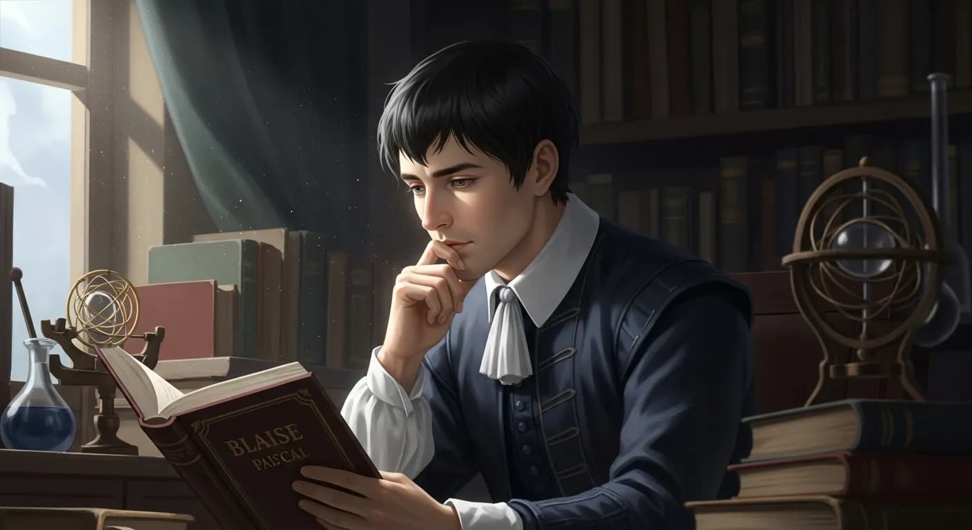 「ブレーズ・パスカル」「我々が本当に愛するのは、人間そのものではなくて、人間のもっている特性ということになるのである。」の画像