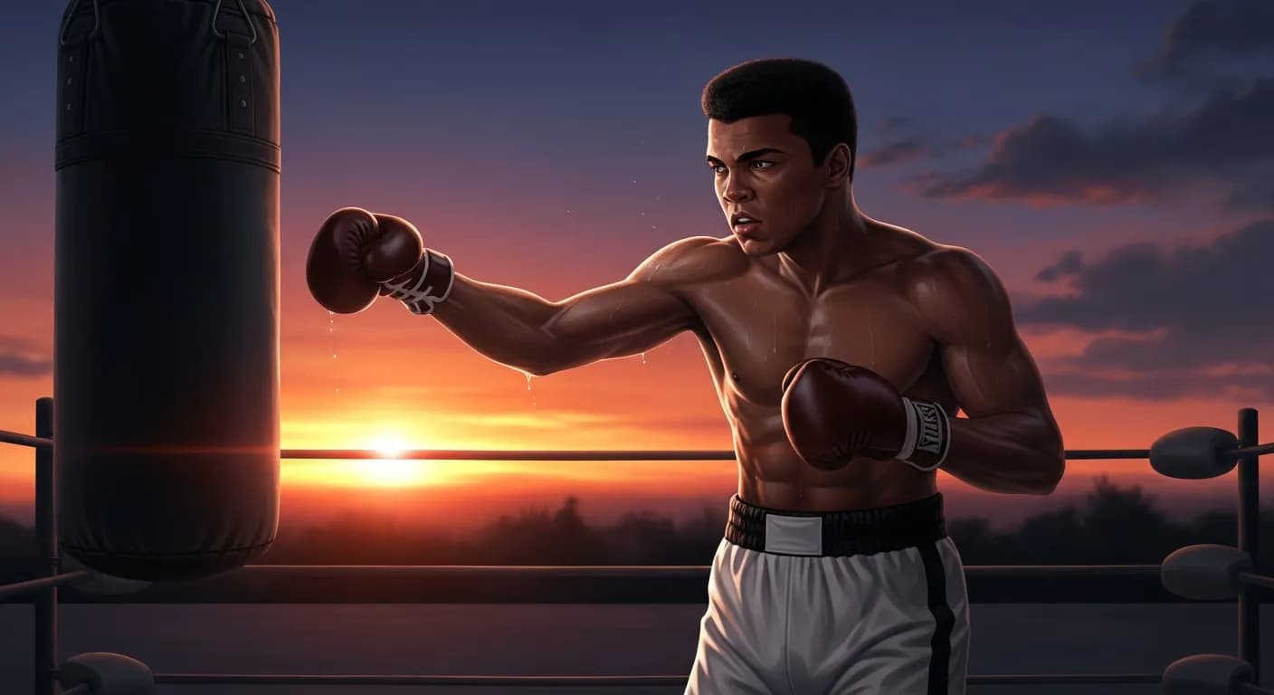 「モハメド・アリ」「あまりにも順調に勝ちすぎているボクサーは、実は弱い。」の画像