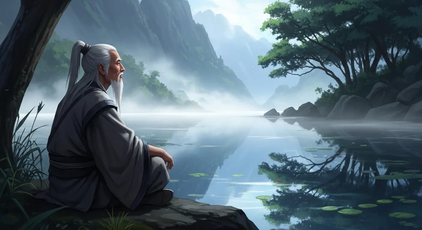 「荘子」「功を以て人に勝つことなかれ。
謀を以て人に勝つことなかれ。
戦を以て人に勝つことなかれ。」の画像